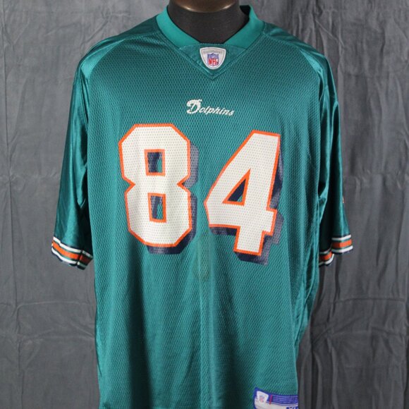 Miami Dolphins Jersey (Retro) - Chris Chambers 84 by Reebok - Men's Extra-Large - Picture 1 of 15
